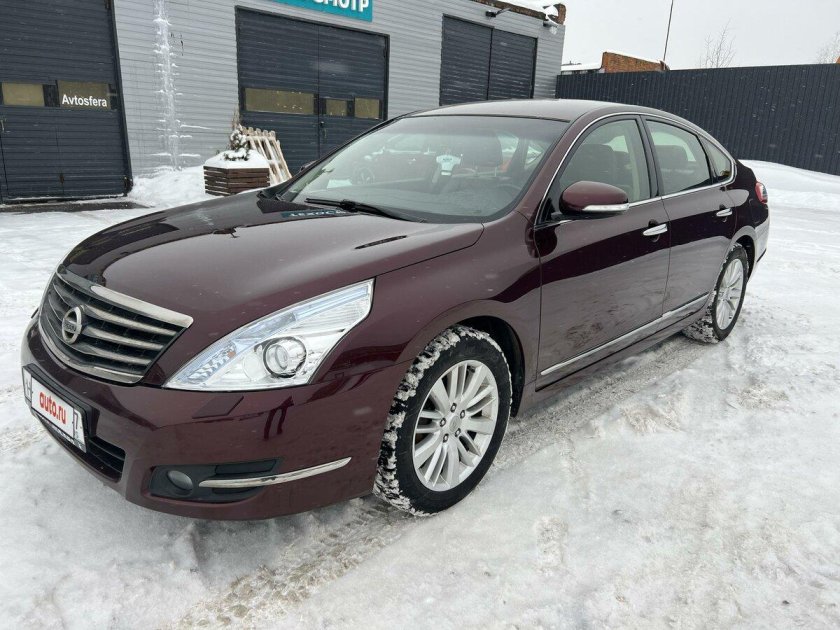 Ниссан теана 2008 серая