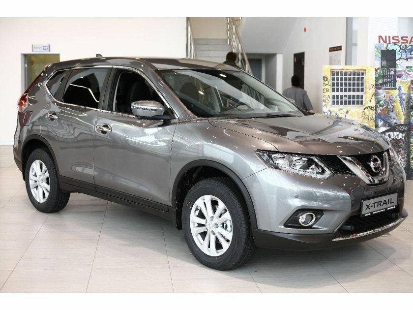 Nissan x-Trail 2018 серый