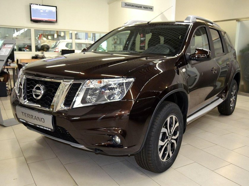 Nissan Terrano 2019 коричневый