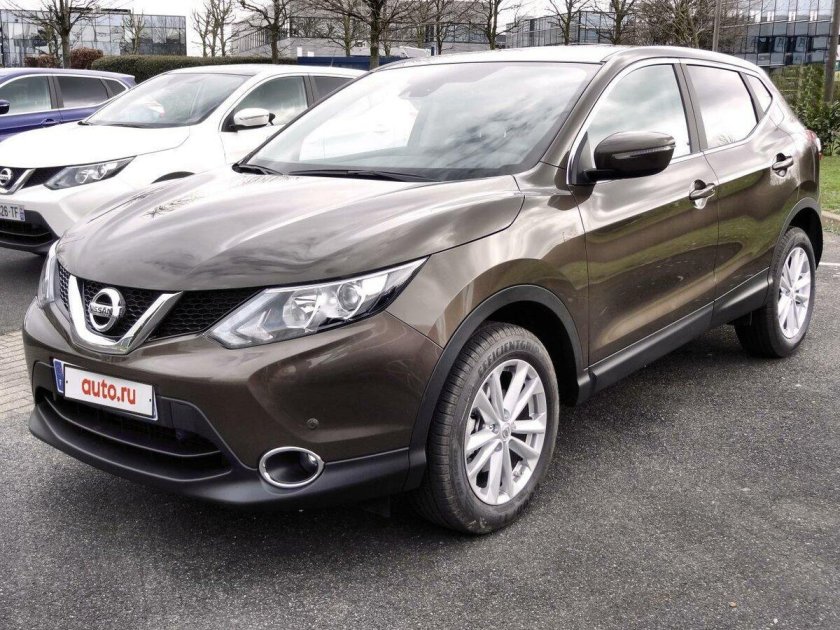 Nissan Qashqai j11 коричневый