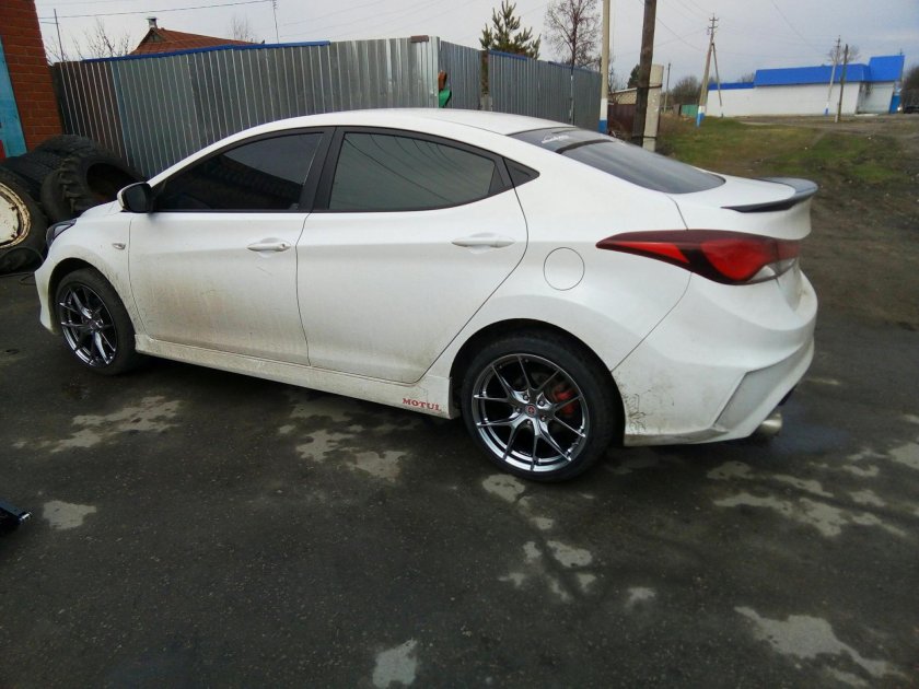 Элантра 5 r18