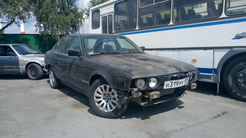 BMW e34 гнилая