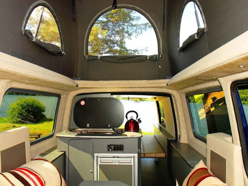 VW t5 Doubleback Camper