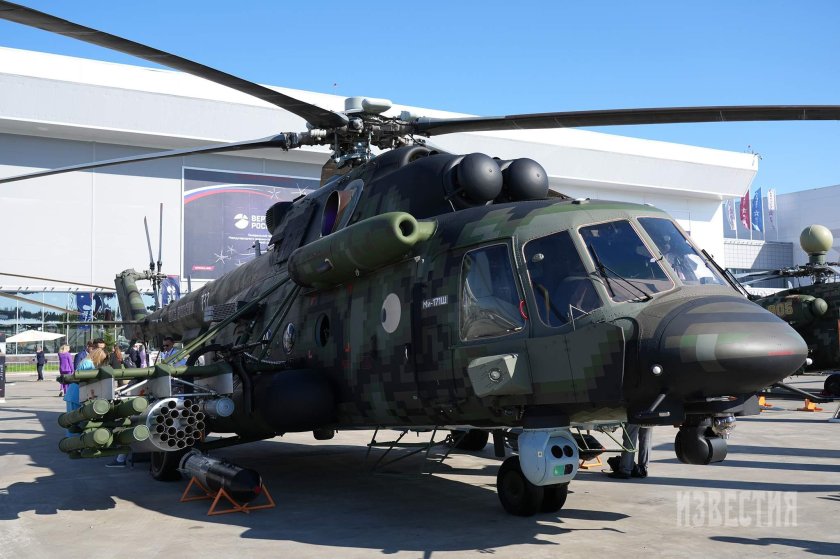 Транспортно-боевой вертолет ми-171ш