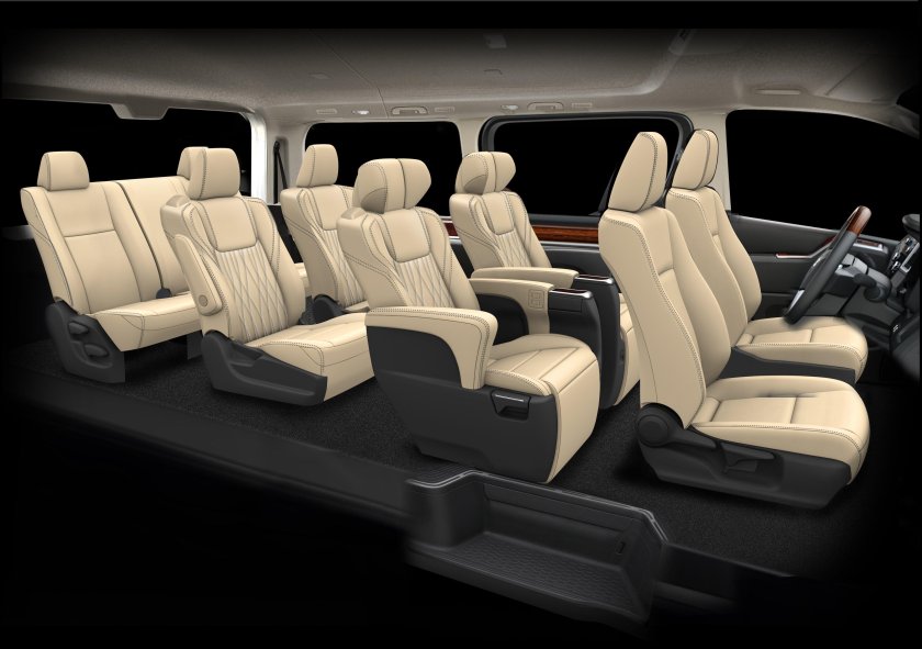 Toyota Alphard 2022 салон