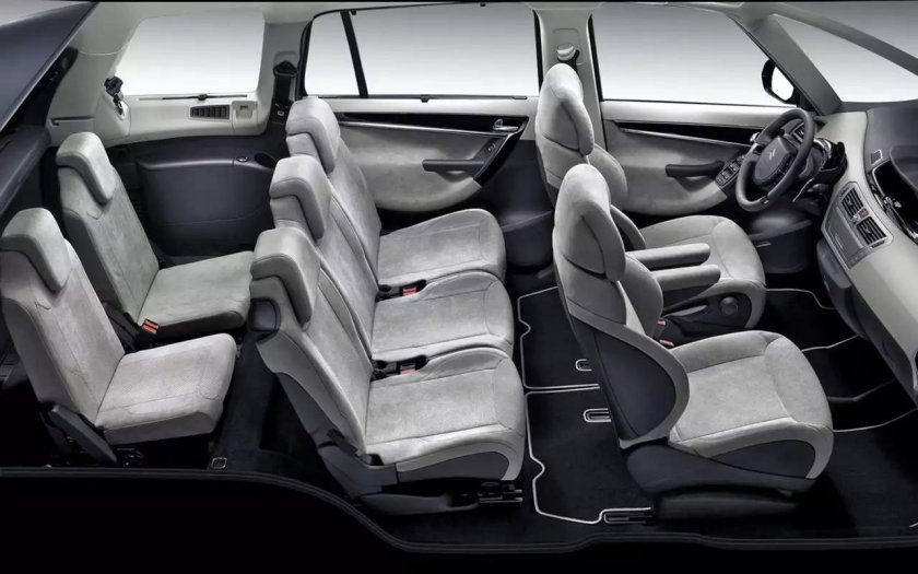 Ситроен с4 гранд пикассо салон