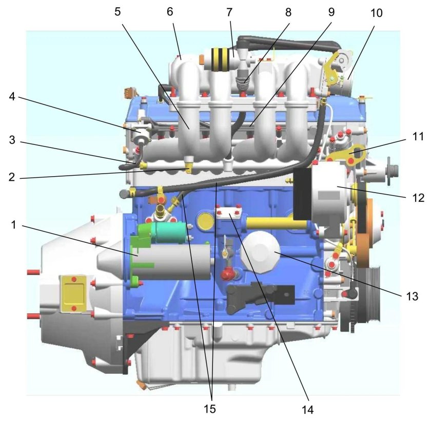 Система охлаждения ДВС 409 УАЗ фермер