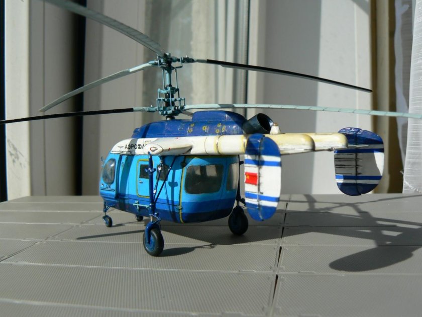 Сборная модель вертолет