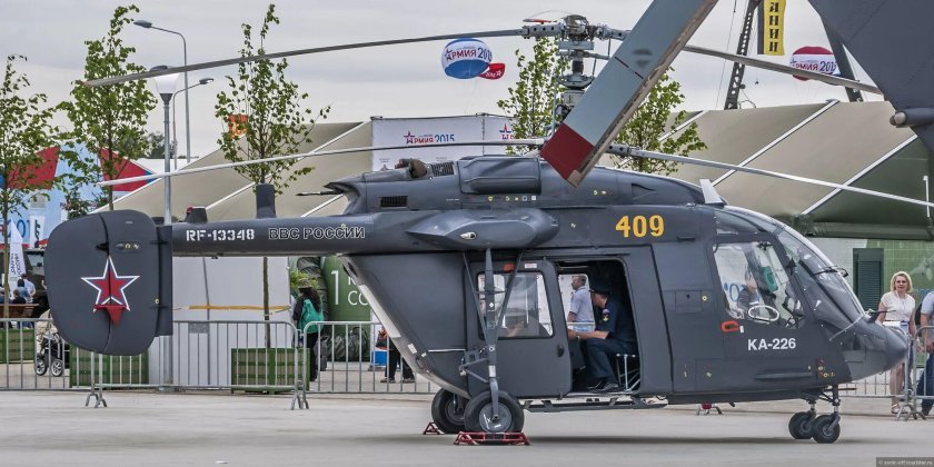 Ка-226т кабина