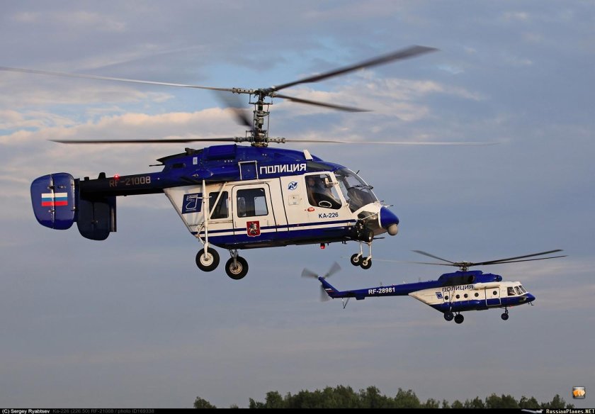 Вертолёт ка-226 полиция