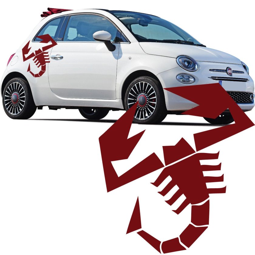 Fiat car Sticker