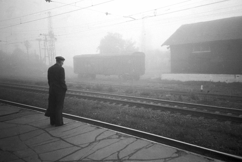 Уходящий поезд