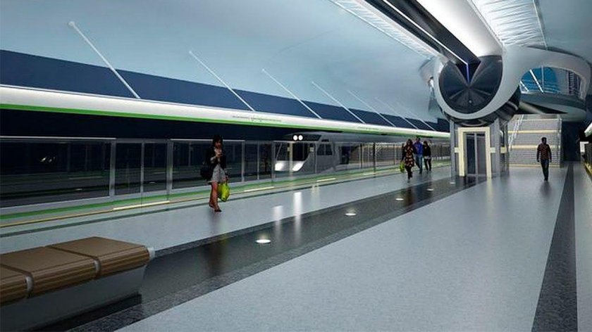 Минский метрополитен станция Аэродромная