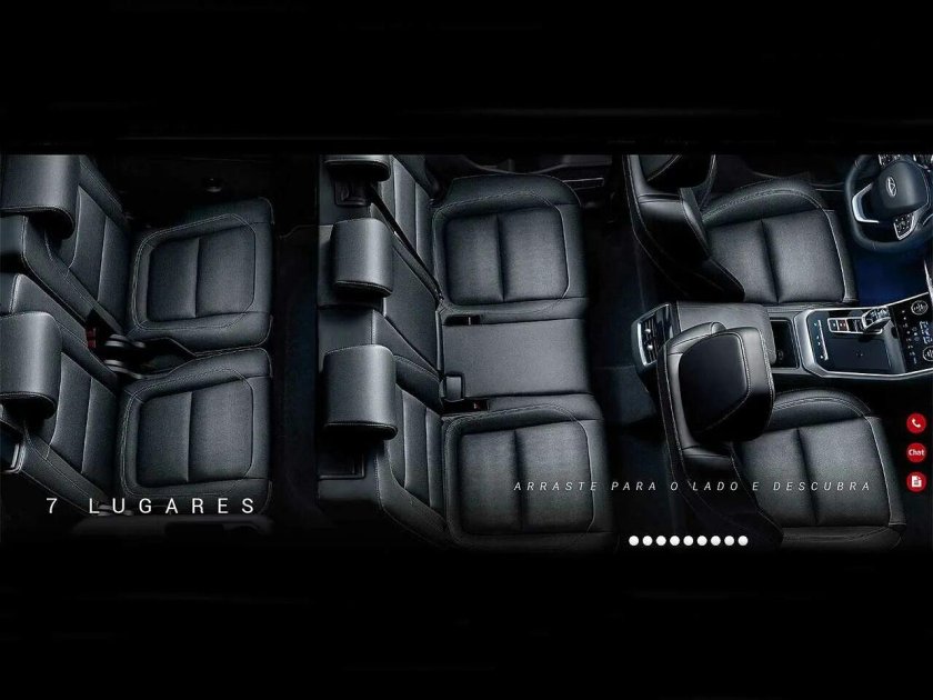 Chery Tiggo 8 Pro салон