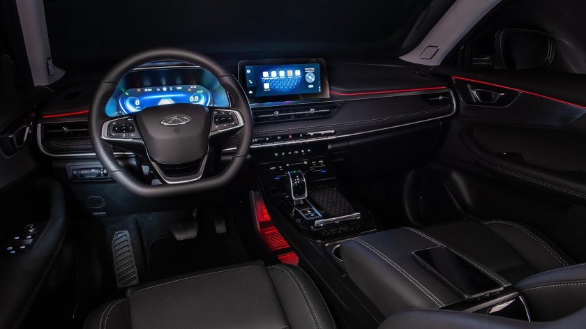 Chery Tiggo 7 Pro интерьер