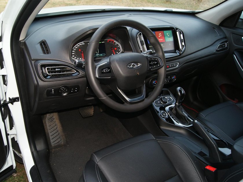 Чери Тигго 7 про салон