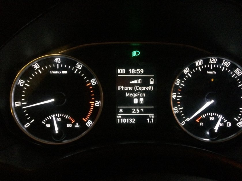 Приборная панель Шкода Октавия а5