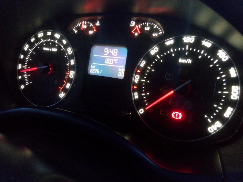 Шкода а5 приборка