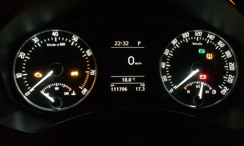 Панель приборов Шкода Октавия а7