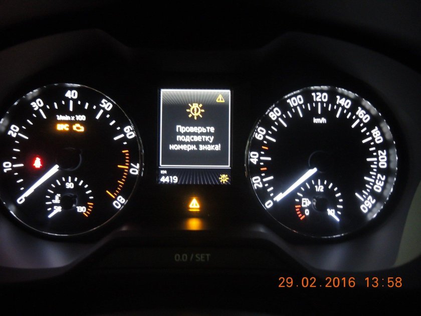 Приборная панель Шкода Октавия а7