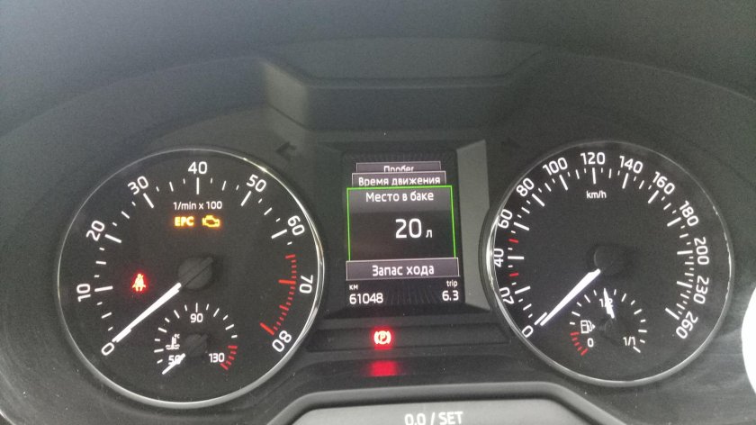 Панель приборов Шкода Октавия а5