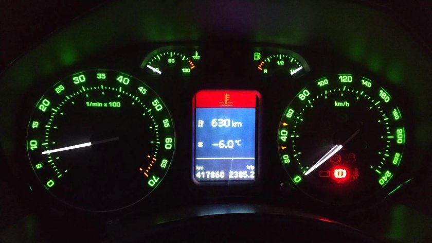 Панель приборов Шкода Октавия а5 РС