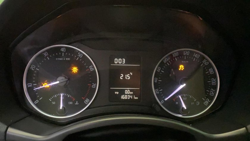 EPC чек и скользкая дорога Октавия а5