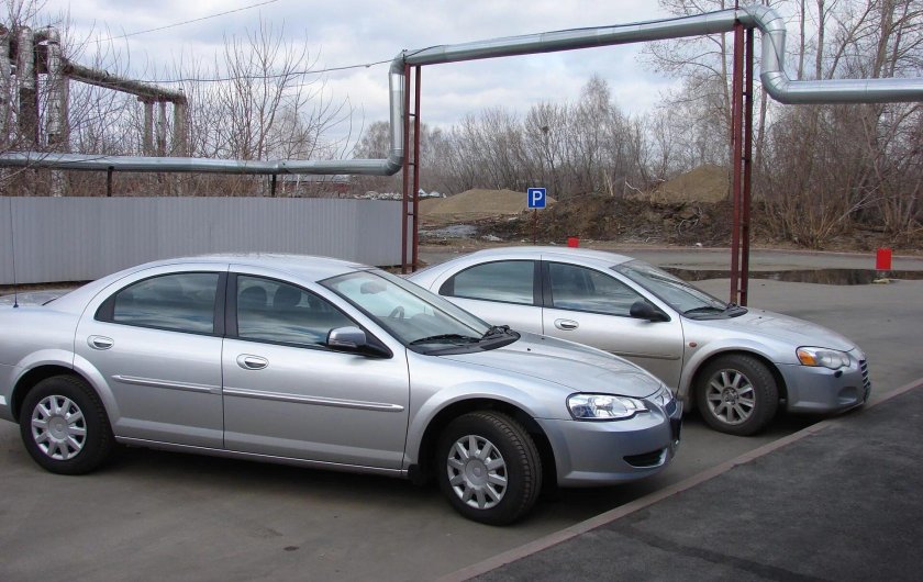 Chrysler Sebring и Волга Сайбер
