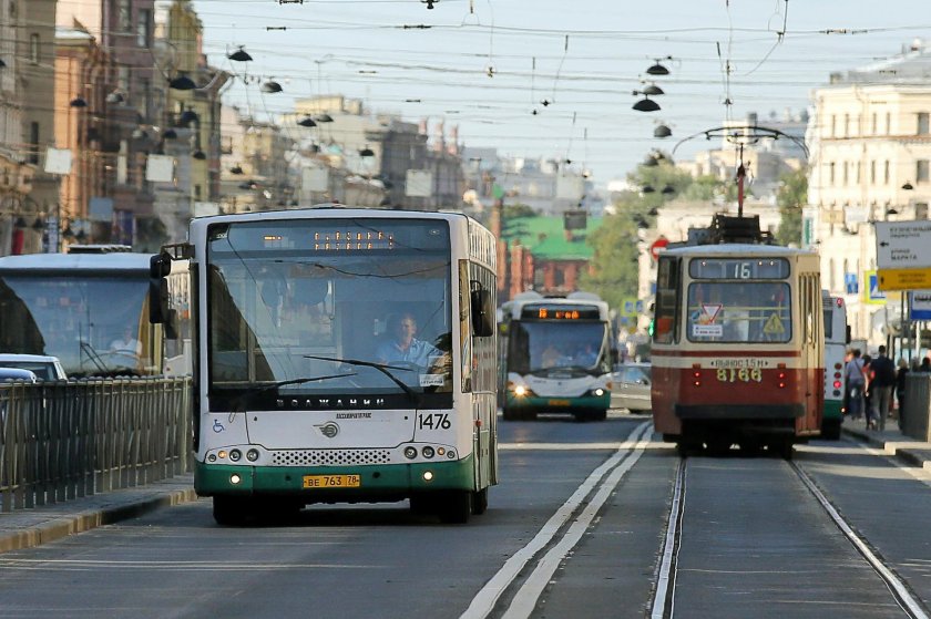 Городской пассажирский транспорт Санкт-Петербург