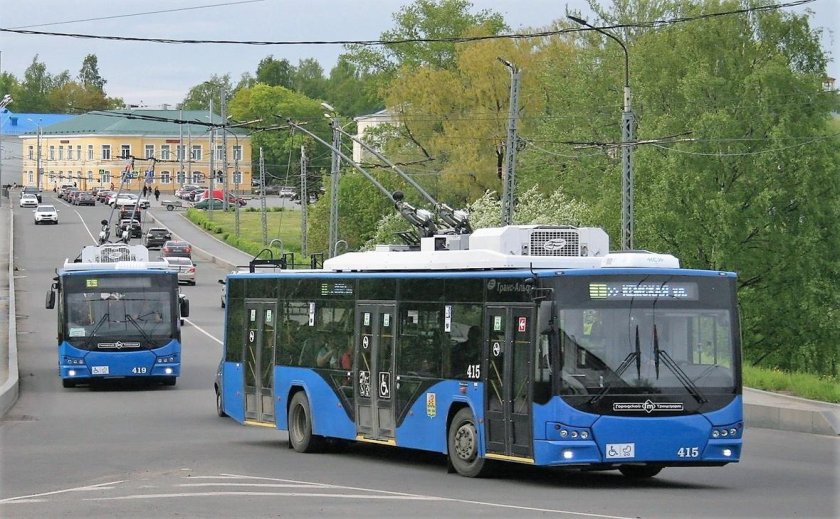 Новые троллейбусы