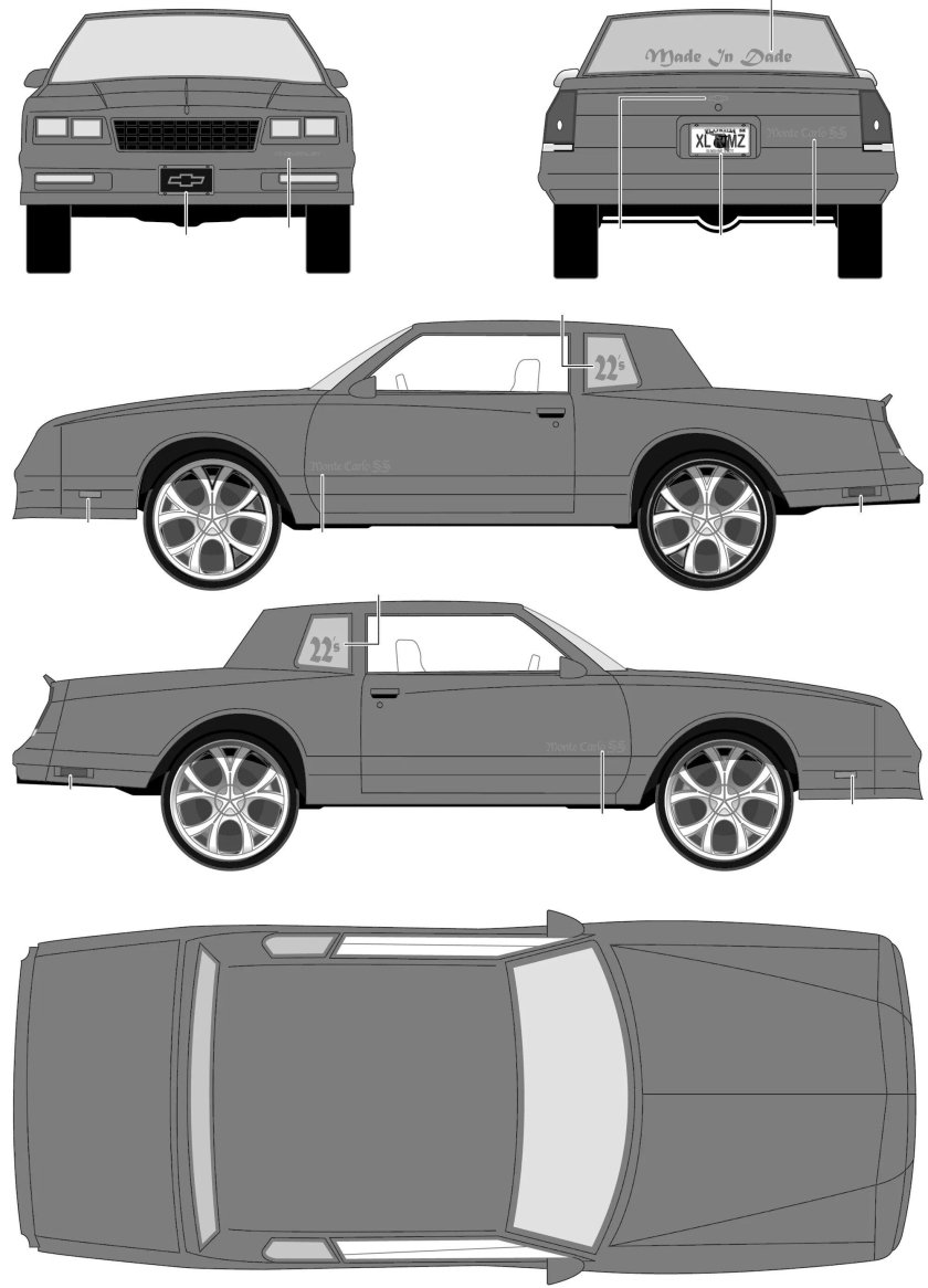 Chevrolet Monte Carlo 1986