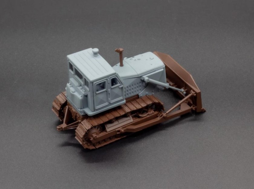 Сборная модель бульдозер