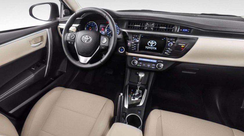 Toyota Corolla 2017 салон