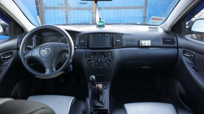 Toyota corolla 120 салон