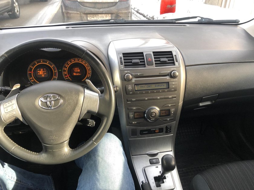 Toyota Corolla 2007 салон