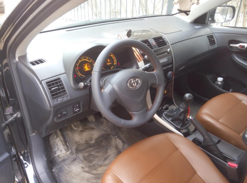 Тойота королла 2008 салон автомат