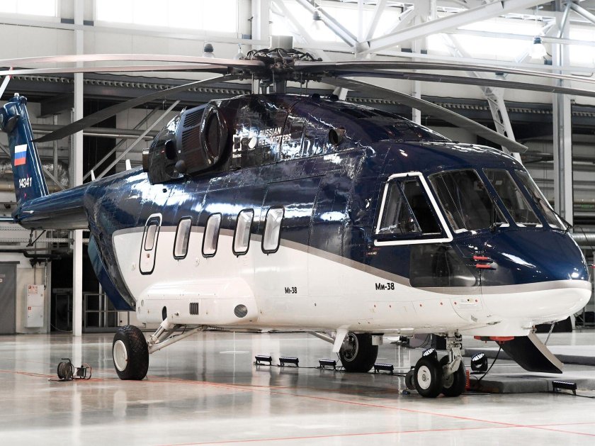 Вертолет ми-38т