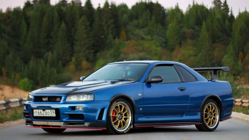 Скайлайн 34 турбо