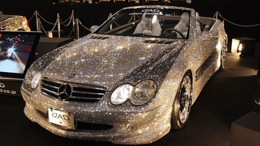 Mercedes-Benz sl600 Бриллиантовый