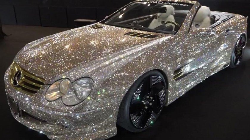 Mercedes-Benz sl600 Бриллиантовый