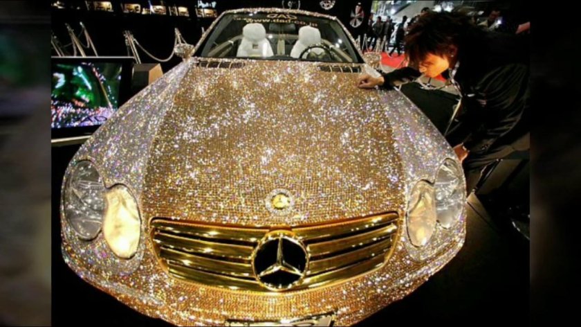 Mercedes-Benz sl600 Бриллиантовый