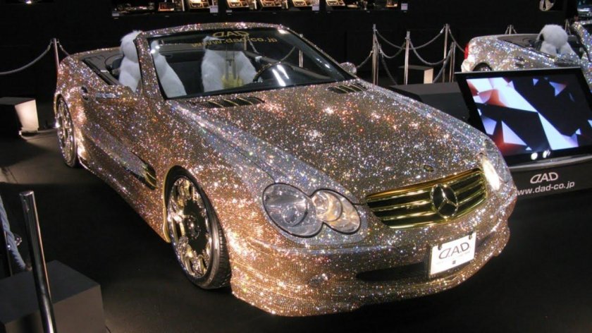 Mercedes-Benz sl600 Бриллиантовый