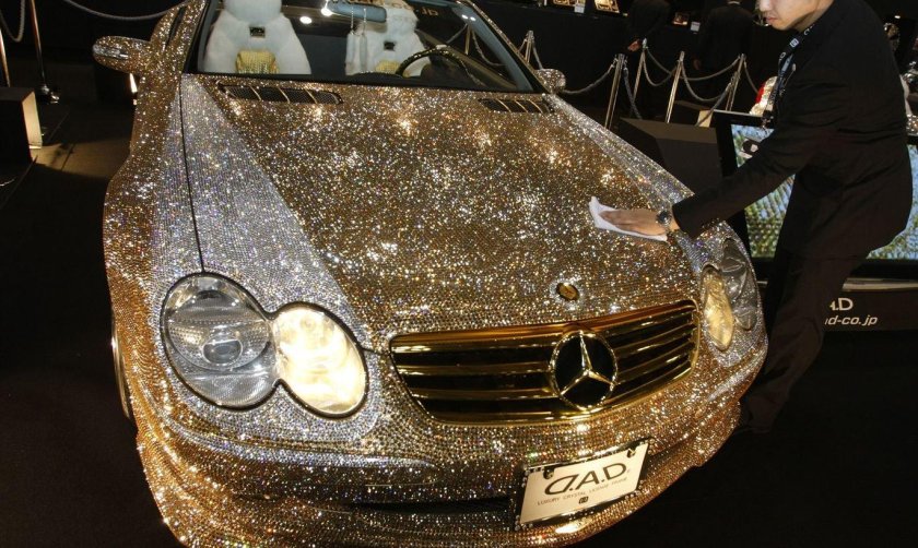 Mercedes-Benz sl600 Бриллиантовый