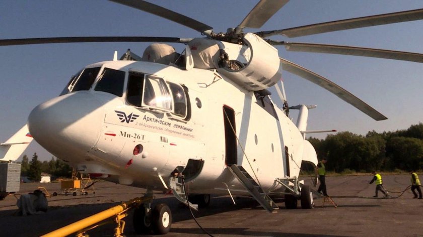 Грузовой вертолёт ми-26