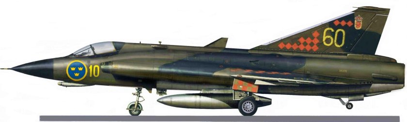 Сааб-37 вигген истребитель
