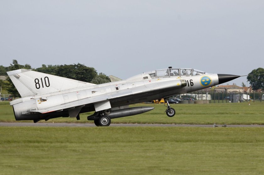Шведские истребители saab draken