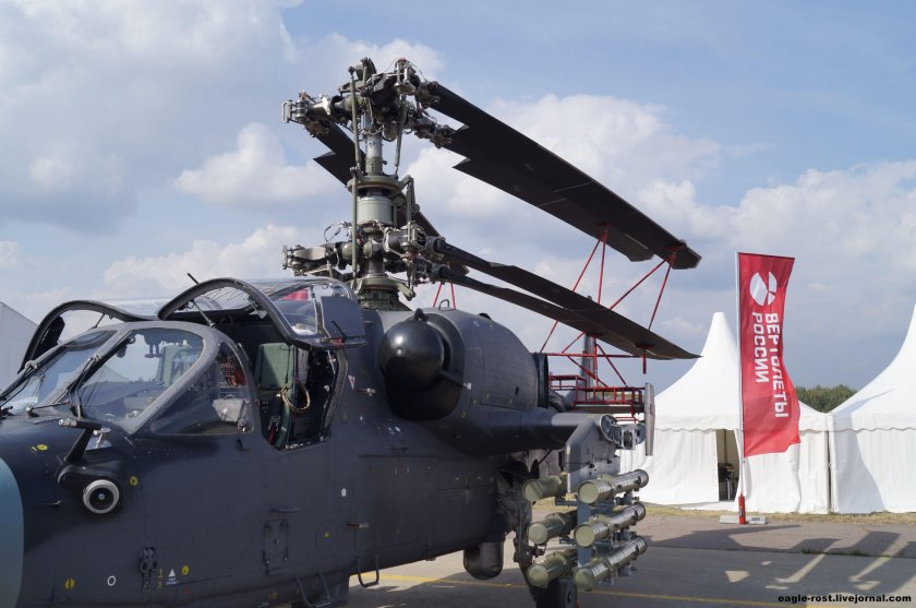 Ка-52 кабина