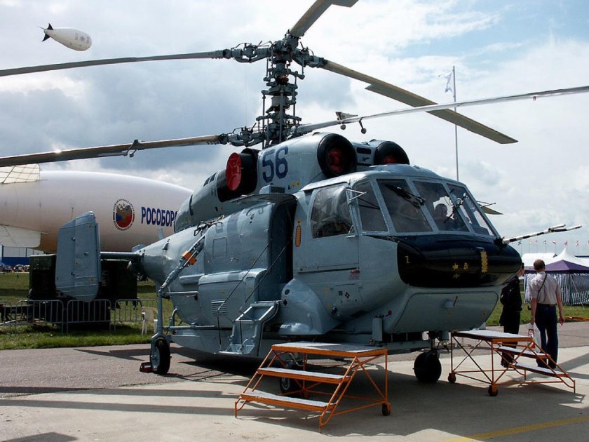 Вертолет Russian ka-27 Helix