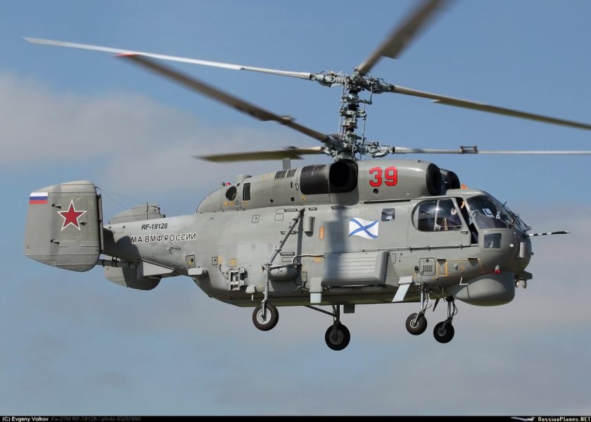 Противолодочный вертолет ка-27