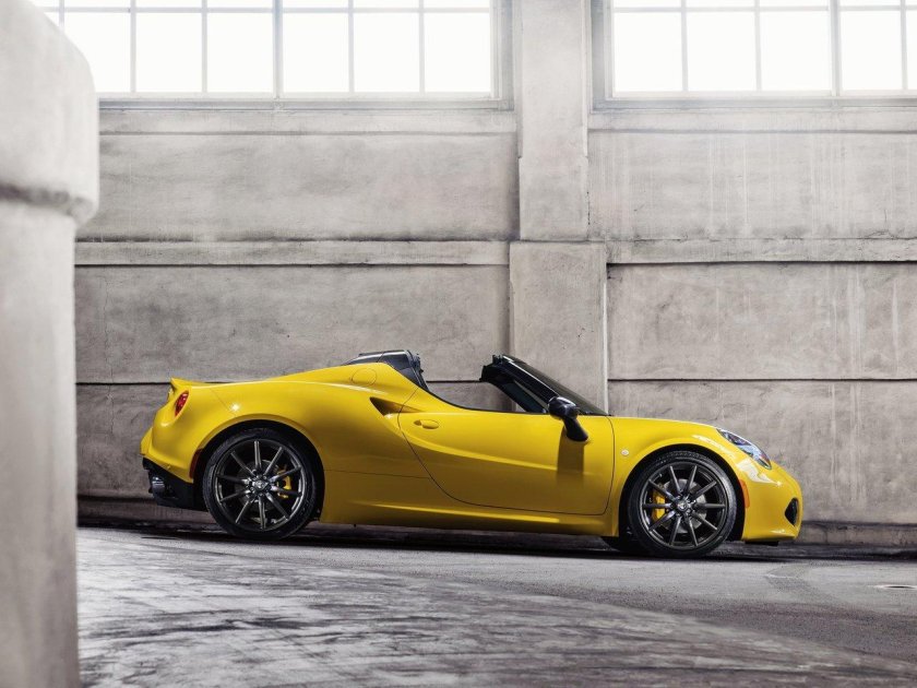 Альфа Ромео 4c кабриолет